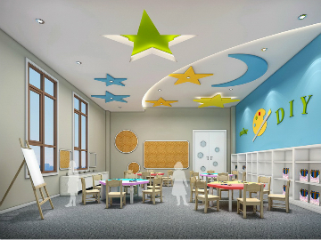 幼儿园美术室设计